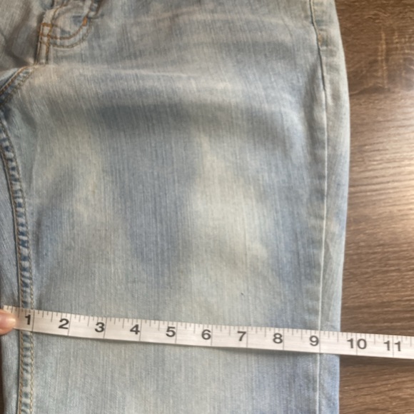 Vintage 90s Paris Blues Size 11 Jeans Classic Retro Bootcut Flare Light Wash - Picture 8 of 8